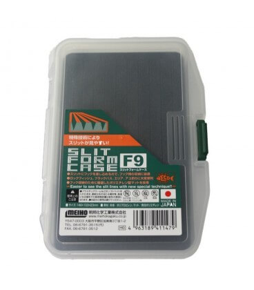 Meiho Slit Form Case F-9