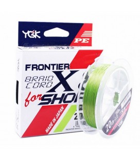 YGK Frontier Braid Cord X8 For Shore