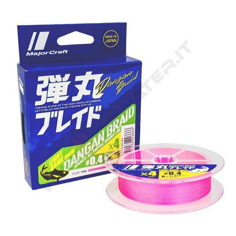 Major Craft Dangan Braid X4 Light Game Special