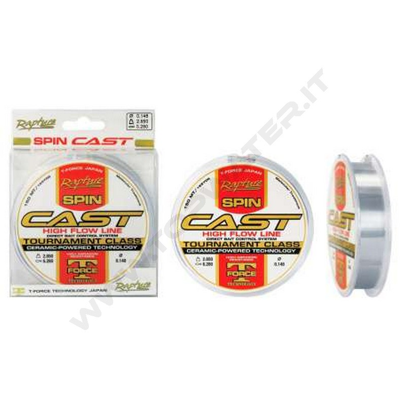 Rapture Spin Cast High Flow Line