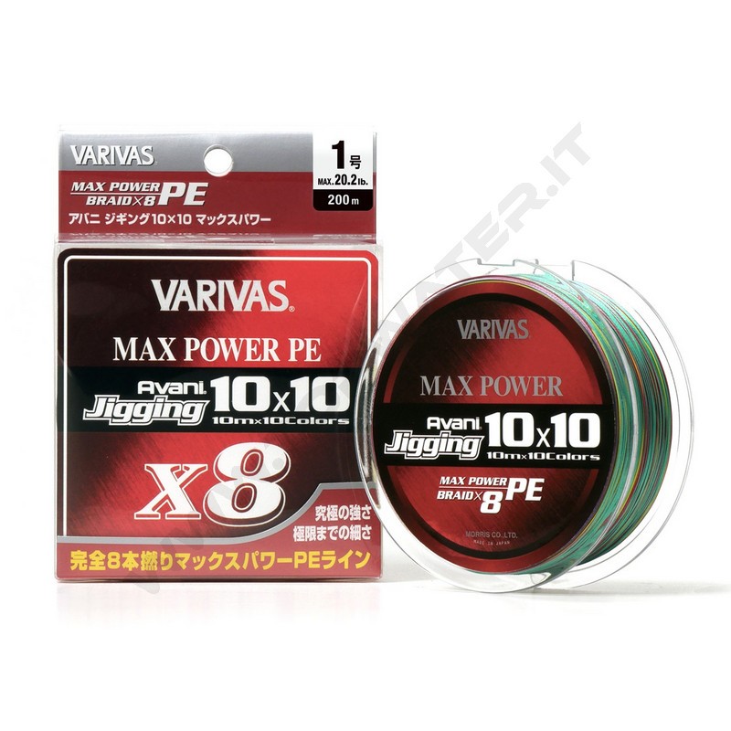 Varivas Avani Jigging 10x10 Max Power X8