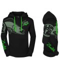 HotSpot Design Felpa con cappuccio Fishing Mania Zander