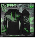 HotSpot Design Felpa con cappuccio Fishing Mania Zander