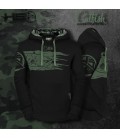 HotSpot Design Felpa con cappuccio Catfish dettagli camo
