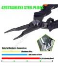 Topwater Micro Split Ring Plier