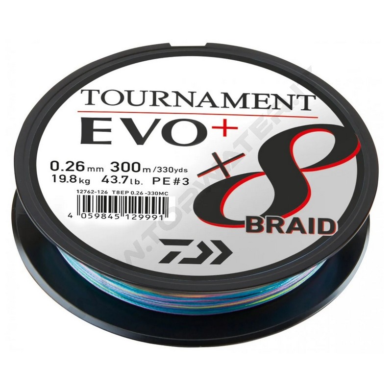 Daiwa Tournament X8 EVO+ Braid