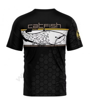 HotSpot Design T-shirt Linear Catfish