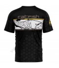 HotSpot Design T-shirt Linear Catfish