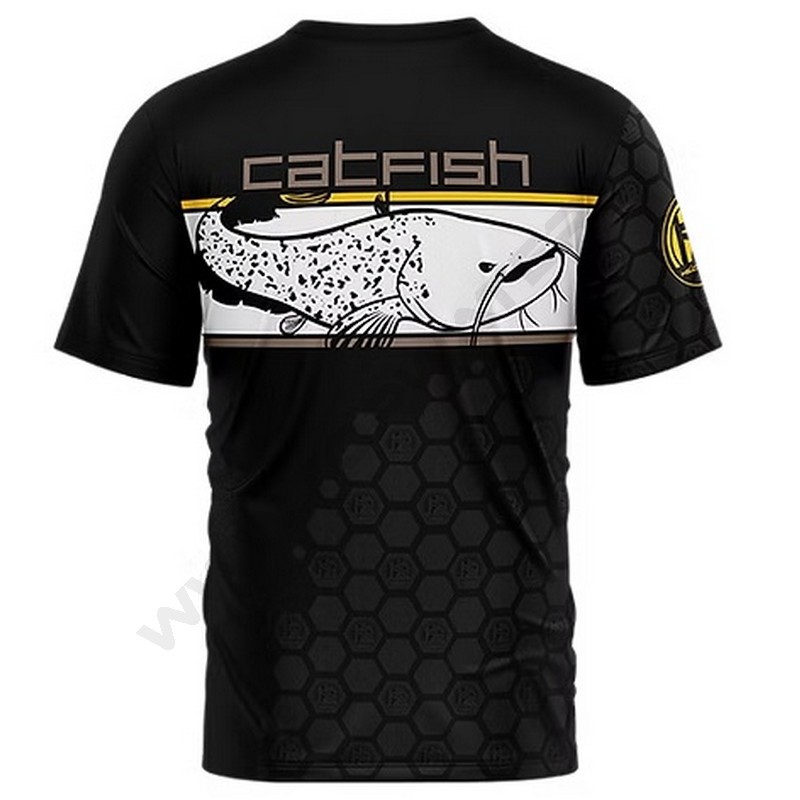 HotSpot Design T-shirt Linear Catfish