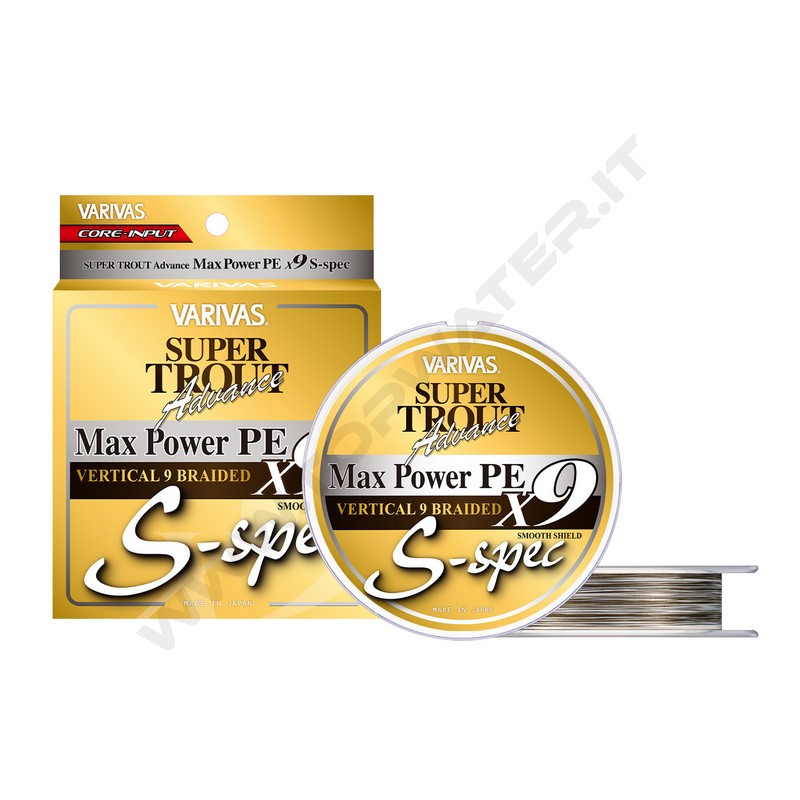 Varivas Super Trout Advance Max Power PE X9 S-spec