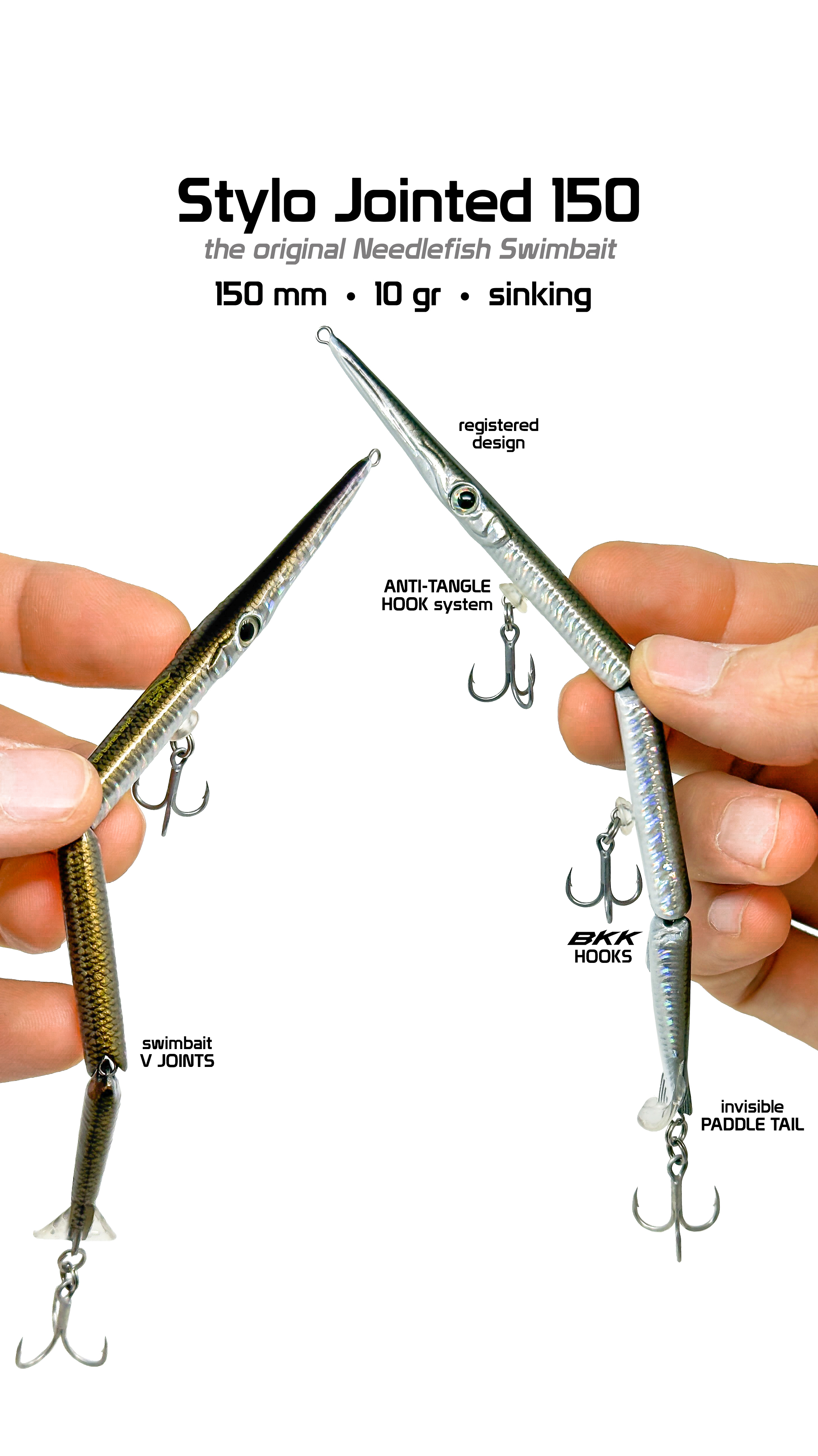 Jack Fin Stylo Jointed 150