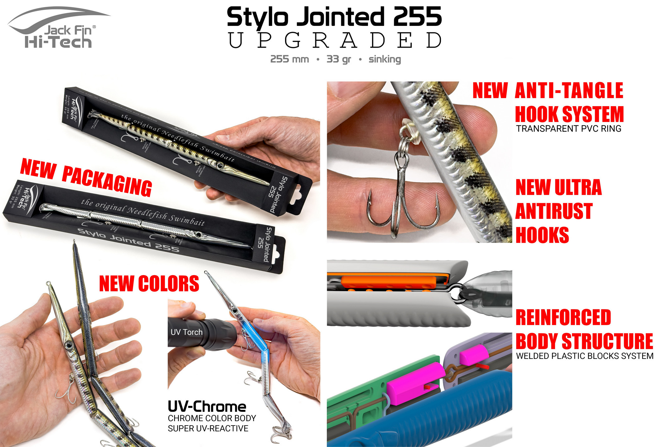 Jack Fin Stylo Jointed 255 UPGRADED