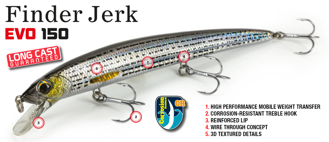 Molix Finder Jerk EVO 150