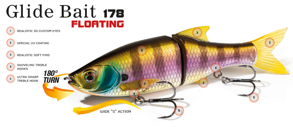 Molix Glide Bait 178 Floating