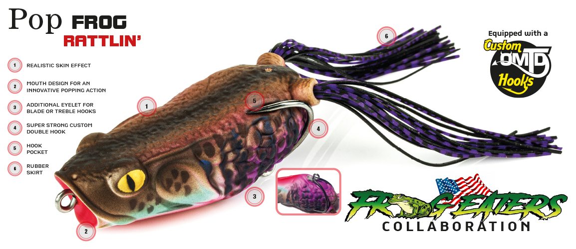 Molix Pop Frog Rattlin