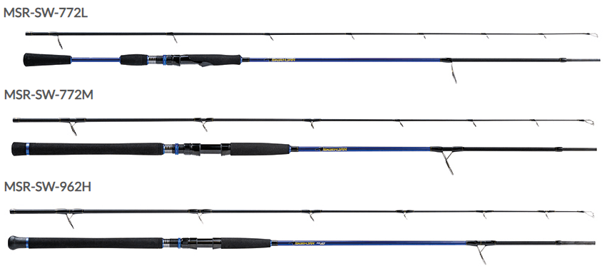 Molix Skirmjan R SW spinning rods 2 pcs 