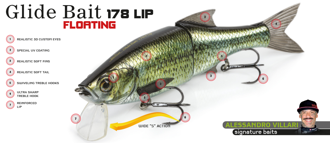Molix Glide Bait 178 Lip