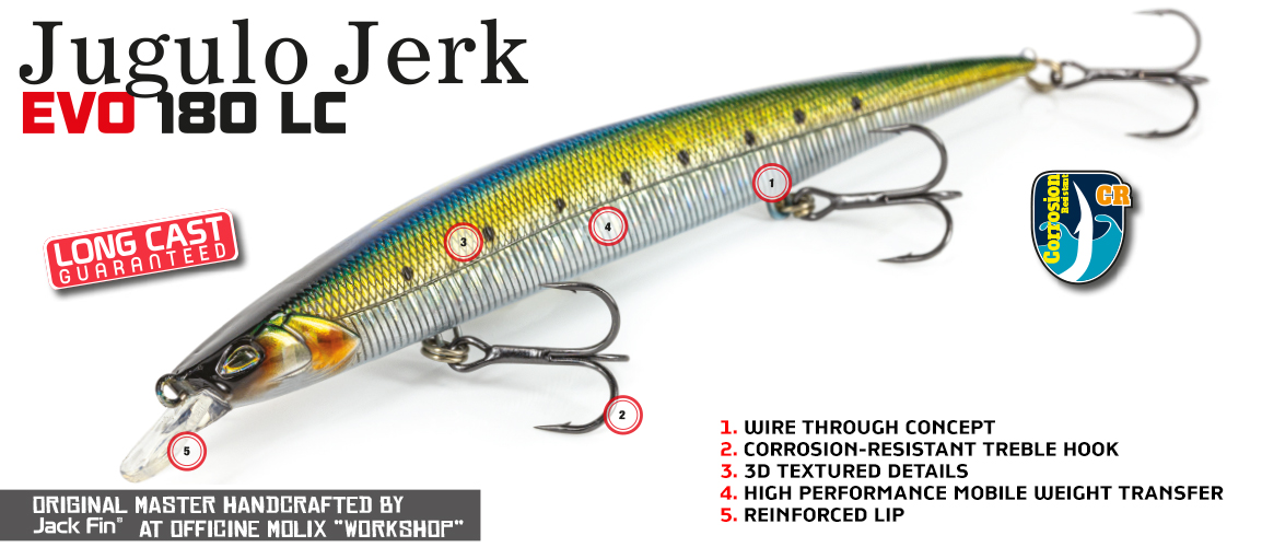 Molix Jugulo Jerk EVO 180 LC