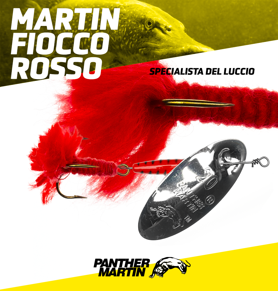 Panther Martin Luccio Fiocco Rosso