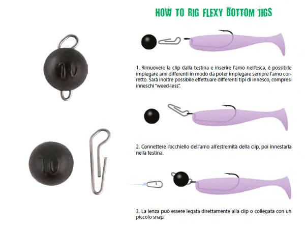 Rapture Flexy Jig Head